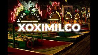 XOXIMILCO Mexican food music culture and FIESTA  Cancuncom [upl. by Asoj642]