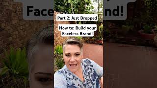 Part 2 How to Launch your Faceless Brand Just dropped [upl. by Conal820]