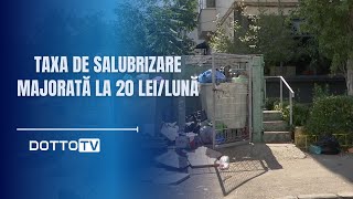 Taxa de salubrizare majorată la 20 leilună [upl. by Akoek]