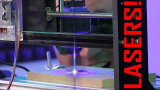 The CNC3018 PRO with Lasers and Blades CNC Machine [upl. by Anivlac]