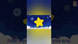 Twinkle Twinkle Little Star Nursery Rhyme for Toddlers✨Kids Karaoke Song with Lyrics🌙Kids SingAlong [upl. by Hermina]