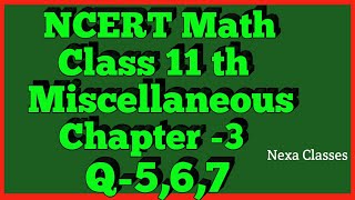 Trigonometric Functions Miscellaneous Q5Q6Q7 Class 11 Maths NCERT [upl. by Tnaryb627]