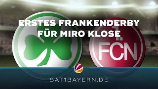 Traditionsreiches Frankenderby Greuther Fürth gegen Nürnberg [upl. by Yekram]