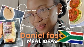 Meal ideals  Daniel fast in South Africa 🇿🇦 [upl. by Atinaw485]