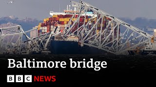 Baltimore to receive millions in federal aid following bridge collapse  BBC News [upl. by Clercq]