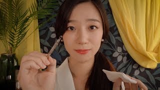 ASMR 속삭이는 편안한 페이셜 클리닉💖 Whispered Facial Clinic Korean ASMR [upl. by Novehs]