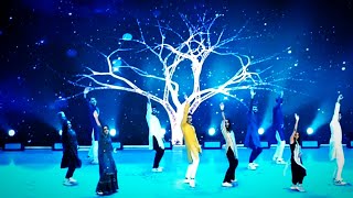 Dance performance by Indian Students  NEW YEAR PARTY 2024  Qingdao University  China [upl. by Meldoh567]