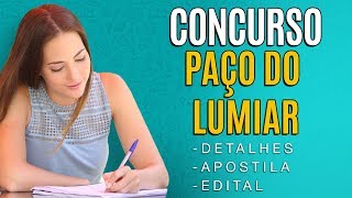 Concurso Paço do Lumiar 2019  Edital Inscrição e Apostilas [upl. by Derrick]