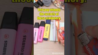 Tell your friends the secrets of these stationery shorts [upl. by Eam514]