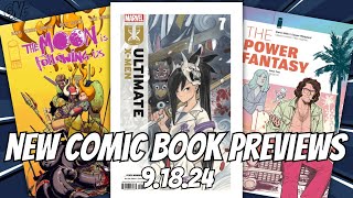 New Comics Preview Ultimate XMen The Moon is Following Us amp More  The Pull List Preview 91824 [upl. by Eileek]