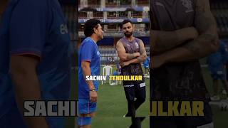 Virat kohli meets Sachin Tendulkar  podcast viratkohli facts india shorts [upl. by Iretak633]