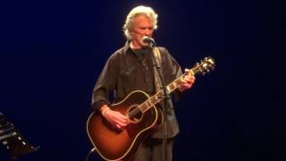 Kris Kristofferson  Help me make it through the night  Antwerp 21 june 2017 [upl. by Tish167]