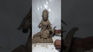 Chhati mata murti making ll How to making chhati maa shorts [upl. by Ayama]