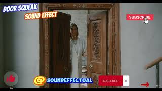 door squeak sound effect  Creaky door opening sound effect  Sound Effectual [upl. by Nnarefinnej]