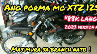 New Xtz125 2023🔥Mas pinatipid at pinaporma！Price and specs！ [upl. by Lak89]