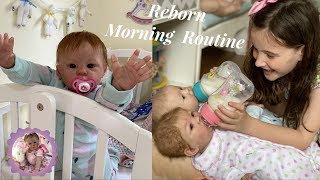 Reborn Morning Routine with a Toddler and Newborn Twins [upl. by Ade]