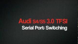 Revo Technik  Serial Port Switching SPS  Audi B8 S4S5 30 TFSi [upl. by Enneles]