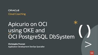 Apicurio on OCI using OKE Oracle Kubernetes Engine [upl. by Paryavi275]