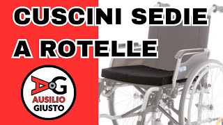 Come scegliere un cuscino per sedia a rotelle [upl. by Howey326]