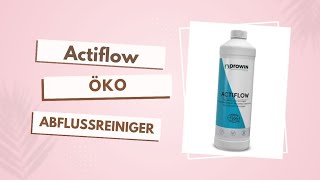 Erklärung Actiflow  ökologischer Rohrreiniger von proWIN ♡ [upl. by Weston301]