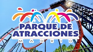 4K PARQUE DE ATRACCIONES DE MADRID [upl. by Sandy]