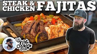 How to Make Steak amp Chicken Fajitas  Blackstone Griddles [upl. by Norean207]