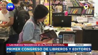 Primer Congreso de Libreros y Editores se inaugura en Chaco  NOTICIERO 9 [upl. by Evered96]