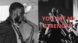 You Are My Strength Maranda Curtis  Saxophone Instrumental Cover live [upl. by Clapp]