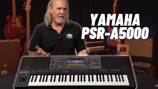 Yamaha PSRA5000 Keyboard  Best Arranger For World Music [upl. by Lecrad]