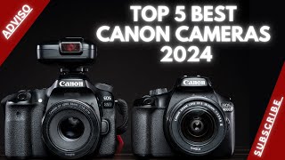 Top 5 Best Canon Cameras in 2024 best for photography [upl. by Madel427]