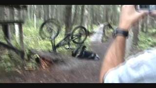 Bad mtb crash [upl. by Rramal532]