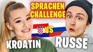 SprachenCHALLENGE mit FITNESSMODEL Kim Lamarin  Kroatisch VS Russisch [upl. by Aniar]