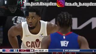 Leach reacts To Detroit Pistons VS Cleveland Cavaliers  Full Game HIGHLIGHTS  October 25 2024 [upl. by Kahaleel]