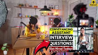 Conveyancing assistant Interview Questions and Answers  Popular Conveyancing Assistant Interview [upl. by Avihs545]