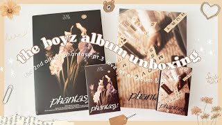 ALBUM UNBOXING The Boyz 더보이즈  2nd Album ‘PHANTASY  PT3 LOVE LETTER’ Photobook amp Platform Ver [upl. by Abibah]