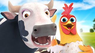 🐔Murgi Chugna Pasand Karti Hai 🐓 Hindi Nursery Rhymes For Children  Kids Kingdom Hindi Rhymes [upl. by Irwin]