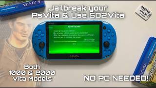 Hack your PS Vita amp Use SD2Vita  This is how [upl. by Eppillihp429]