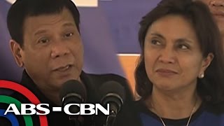 ANC Live Duterte teases Robredo about being single [upl. by Tito995]