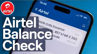 Airtel net balance kaise dekheAirtel ka internet balance check [upl. by Nostrebor]