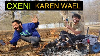 Cxeni Karen Wael Kashmiri Funny Drama [upl. by Burnight]