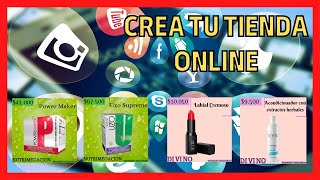 Como Hacer mi TIENDA ONLINE ✅ para Vender Productos de Omnilife y Seytu  En Redes Sociales [upl. by Yraccaz]