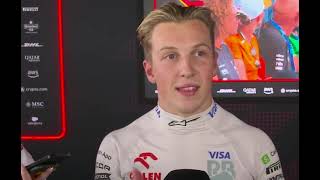 Liam Lawson post qualifying interview Q2 exit  Mexico Grand Prix 2024 [upl. by Barina]