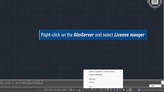 CAD License Manager in GstarCAD 2025 [upl. by Snehpets549]