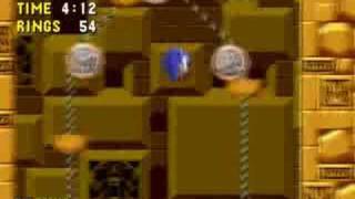 Lets Play Sonic the Hedgehog Labyrinth Zone Part 1 [upl. by Notsrik67]