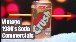 80s Soda Commercials Part 1  20 minutes of 80s nostalgia [upl. by Eiznil402]