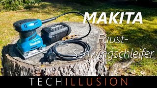 🛠HANDLICHSTER SCHWINGSCHLEIFER von Makita  Bo4558  Review und Test [upl. by Enilamme847]