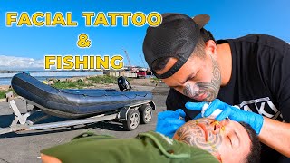 LIFE UPDATE  TRADITIONAL FACIAL TATTOO  FISHING WITH MY LIL SISTER random combination [upl. by Colon]