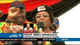 Latest political developments in Zimbabwe Ibbo Mandaza [upl. by Boigie]