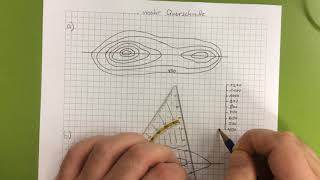 Höhenlinien in einen Querschnitt umwandeln [upl. by Ainat]