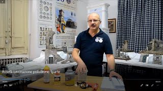 “L’uso del polistirene nella costruzione del presepio” di Giovanni Roselli  1°parte [upl. by Nekcarb549]